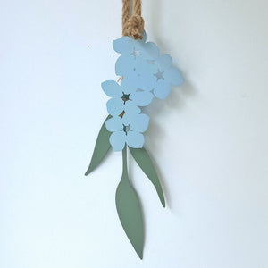 Chatham Island Forget-Me-Not.  A NZ gift to send overseas by LisaSarah Steel Designs. 