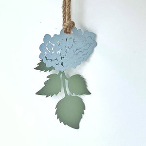 Hydrangea Gift to send overseas.  LisaSarah Steel Designs NZ