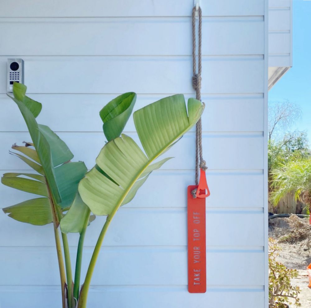 Bright orange wall decor for outdoor and indoors.  Orange wall accessories in NZ