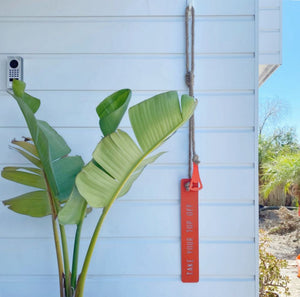 Orange wall accessories for New Zealand  Australian home. 