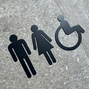 Restroom Signs Accessible disabled toilet sign NZ 