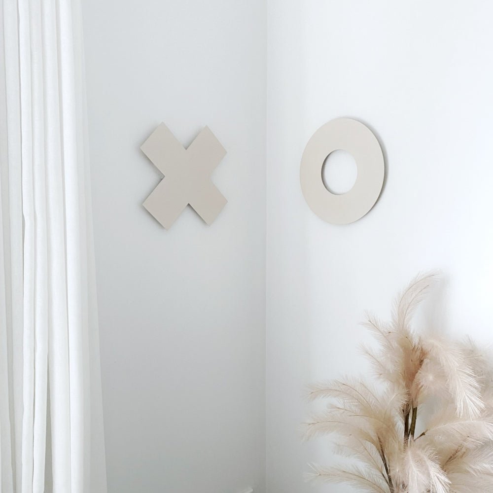 Vanilla Vibes Trending - XO wall decor by NZ designer Lisa Turley. 